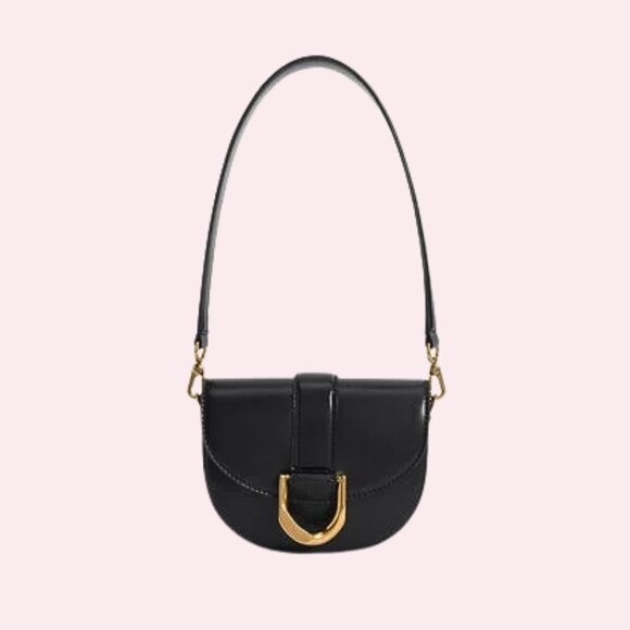 Charles & Keith Handbags - Charles & Keith Mini Gabine Saddle Bag